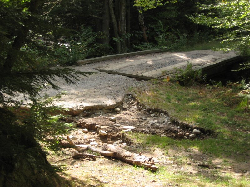 MtBayle (32).JPG - Near the trailhead is a bridge that got washed out from the storm.